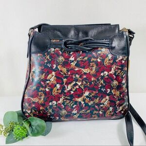 Patricia Nash Antilly Crossbody Scarlet Bloom Bag